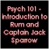 Rum and Capt Jack Sparrow