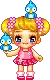 Chibi with birds