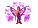 Pink and Purple Pixie