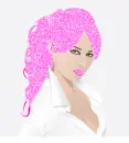 Pink hair