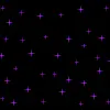 purple sparkles