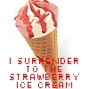 strawberry ice cream
