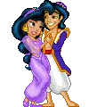 Aladdin and Jasmine together