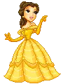 Belle with magic