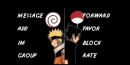 naruto/saske contact box