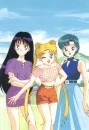 rei, serena and ami