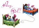 Minnie Mouse & Daisy Duck-Hey Girl!