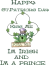 Happy St. Patricks day frog