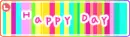 colorful stripes happy day