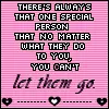 one special person