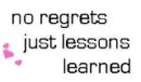 No Regrets
