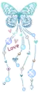 blue butterfly
