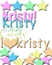 For Kristy! 