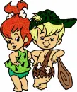 Pebbles and Bam Bam