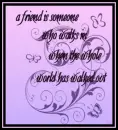 A Friend is Someone