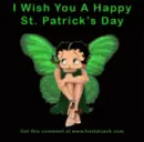 Happy St. Patricks Day with Betty Boop