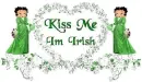 Kiss Me I'm Irish with Betty Boop[