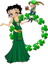 Betty Boop and elf