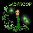 Betty Boop dressed for St. Patricks Day
