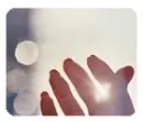 hand in sunshine