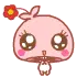 pink mushroom