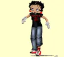 Betty Boop dancing