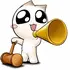loudly