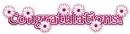 Congratulations 