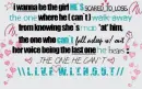 I Wanna Be...
