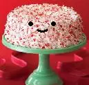 candy cane cake