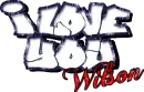 I Love You Wilson (Graffiti Style)