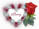 Perry - Diamond Heart Rose