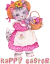 Happy Easter Cat 