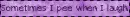 pee when i laugh 