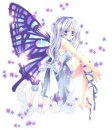 Purple Butterfly Fairy