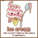 the closest thing to happiness