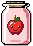 Apple in jar