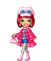 girl with cute hat