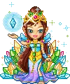 Bejewelled girl