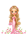 girl in pink dress