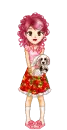 cute girl doll