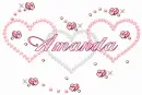 Amanda - Valentine Rainbow Hearts