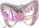Amber butterfly