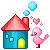 pink bird