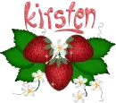 kirsten, strawberries