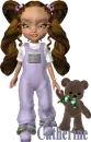 girl and bear