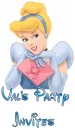 Cinderella wtih Envelope and Saying