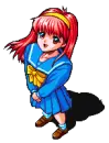 Red Haired Schoolgirl