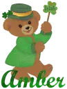 Irish Bear with Name