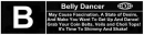 Rated B (Belly Dancer)